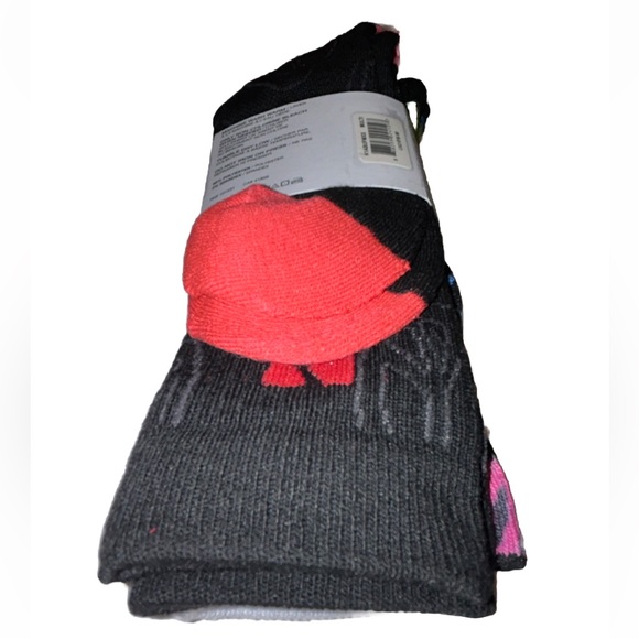 Neff Crew Socks 3 Pair Men 6-12 Multicolor w Peace & Mixed Logos Skate BMX Ride - Picture 10 of 11